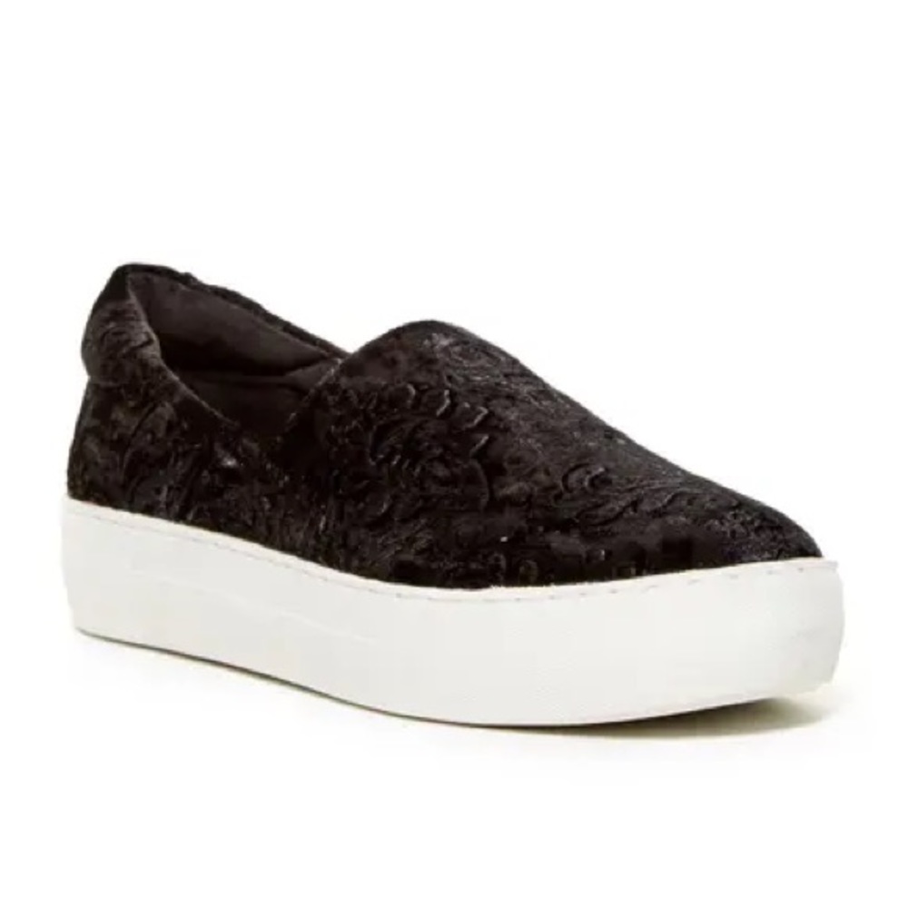 J Slides Velvet Slip On Sneaker